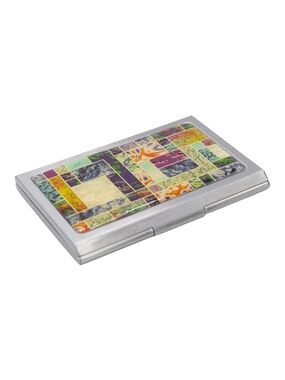 Multicolor Slim Business Card Case